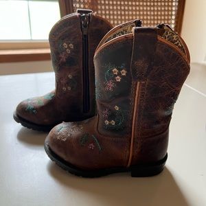 Toddler boots cowgirl